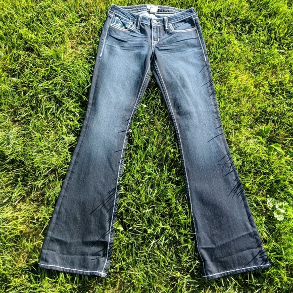 PRVCY bootcut denim jeans 28 - Picture 2 of 8